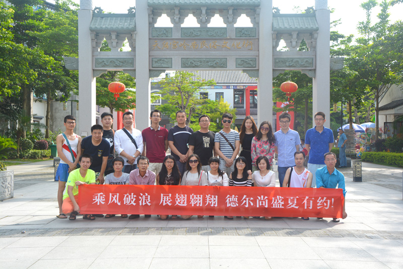 “乘风破浪，展翅翱翔”  德尔尚2016夏季旅游活动