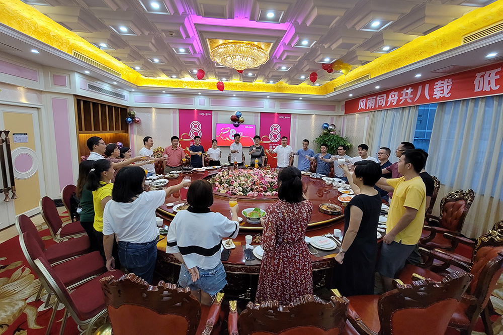 “风雨同舟，携手未来”德尔尚8周年庆