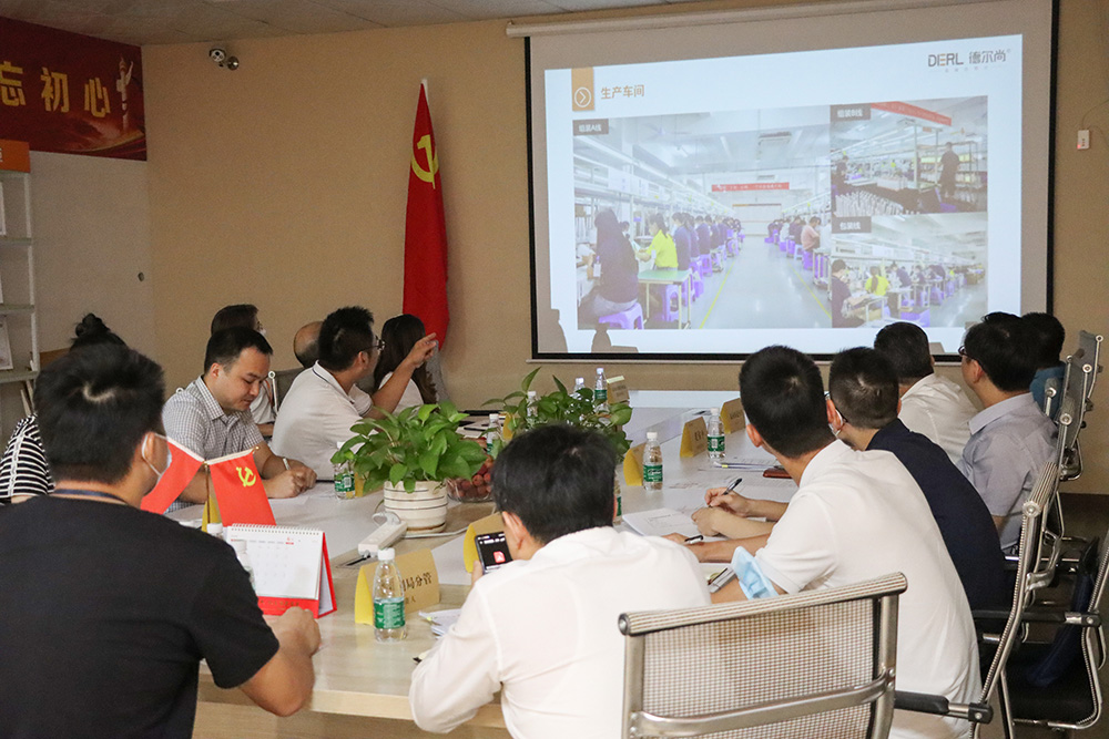 热烈欢迎 深圳市委统战部来我司考察调研